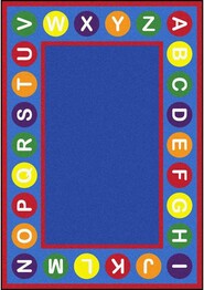 Joy Carpets Kid Essentials Alphabet Spots Multi